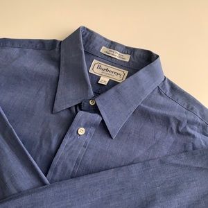 Vintage 1990s Men’s Burberry Button Up Shirt